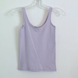 Like new Theory stretch tank top, purple color